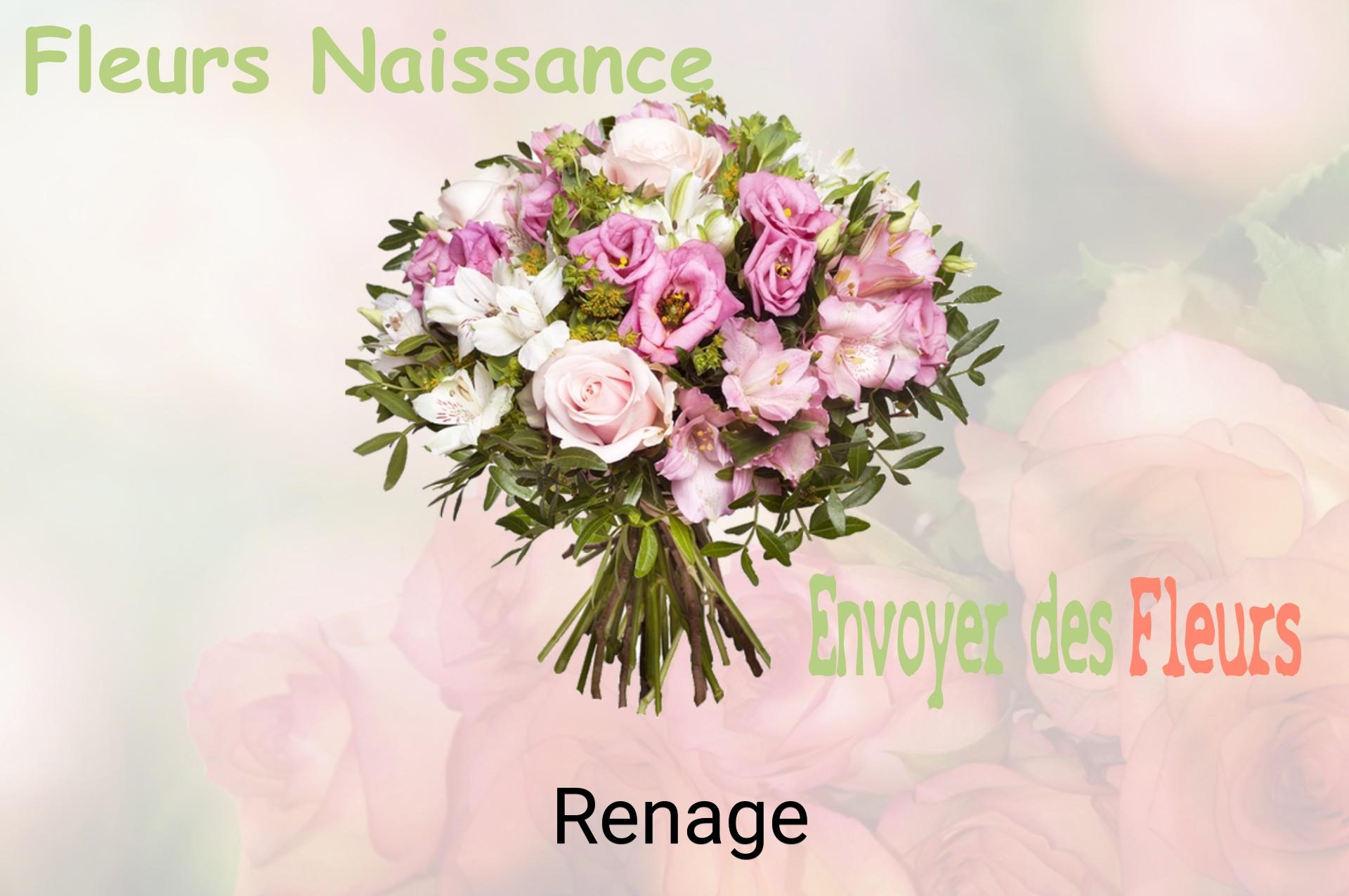 Bouquet de fleurs de naissance livré à Renage
